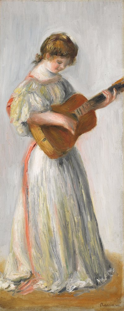 Música, 1895 de Pierre Auguste Renoir